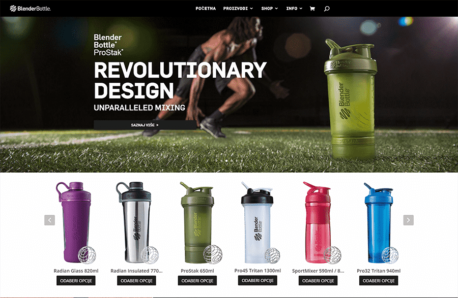 Blenderbottle web shop