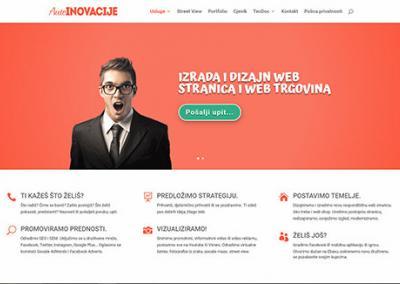 Autoinovacije izrada web stranica