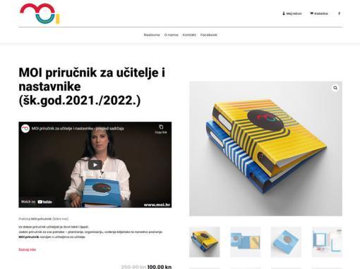 MOI priručnik web shop