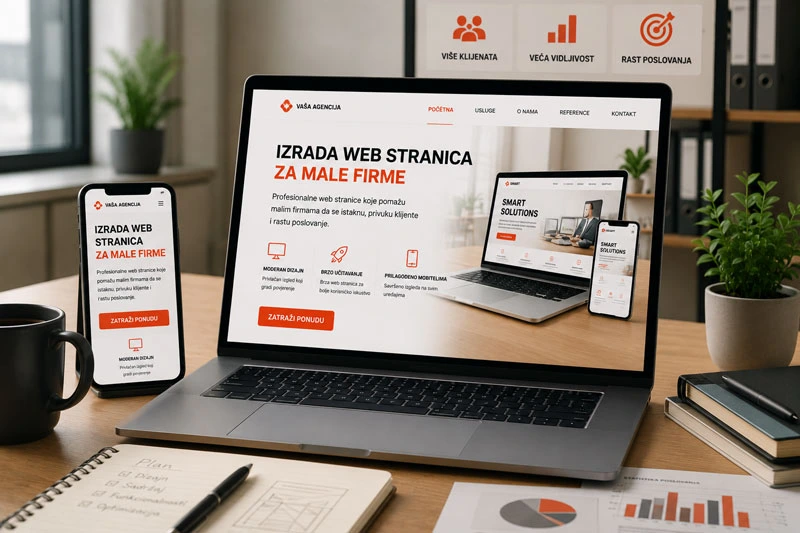 Izrada web stranica za male firme Izrada web stranica za male firme