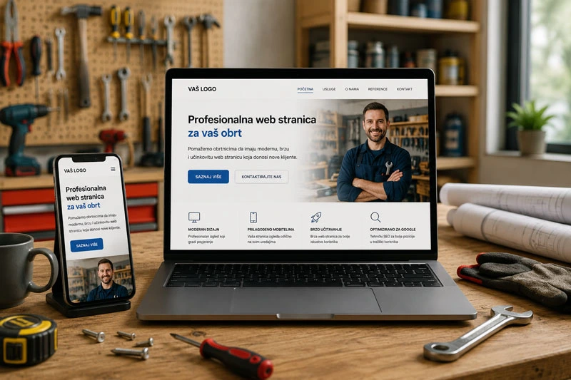 Izrada web stranica za obrtnike Izrada web stranica za obrtnike