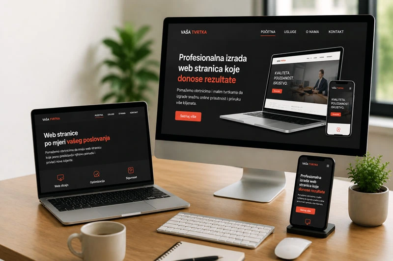 Izrada web stranica za male firme Izrada web stranica za male firme