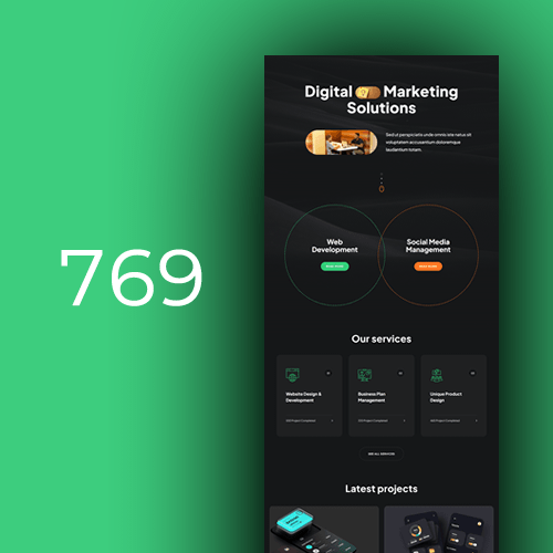 Izrada web stranica za digitalno marketinga