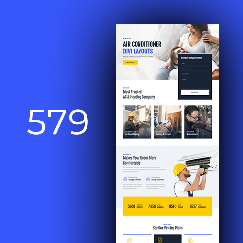 Izrada web stranica za klimatizacijske uređaje