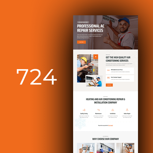 Izrada web stranica za klima uređaje