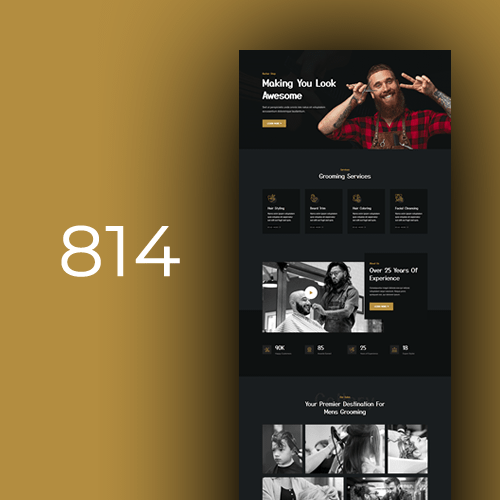 Izrada web stranica za brijačnice