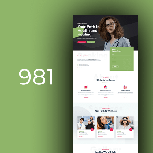 Izrada web stranica za polikliniku