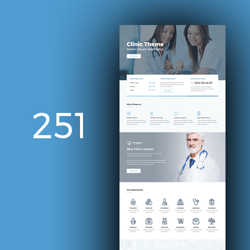 Izrada web stranica za medicinske klinike
