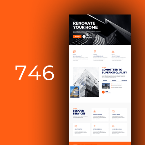Izrada web stranica za renovacije domova