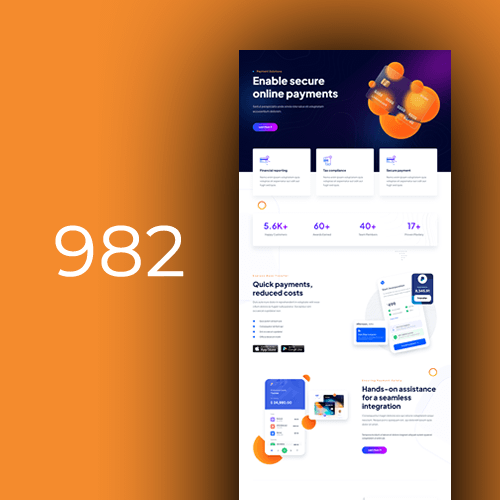 Izrada web stranica za financijske SaaS aplikacije