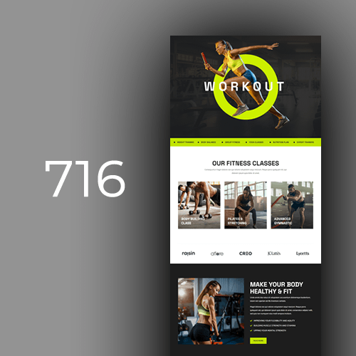 Izrada web stranica za fitness centre