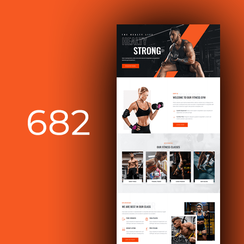 Izrada web stranica za fitnes teretane