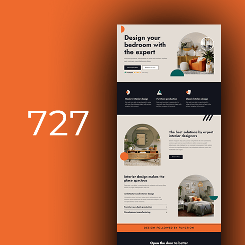 Izrada web stranica za interijer dizajn