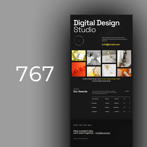 Izrada web stranica za digitalni dizajn