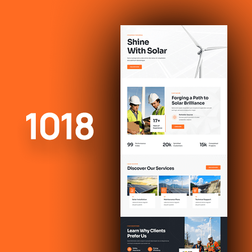 Izrada web stranica za solarne sustave